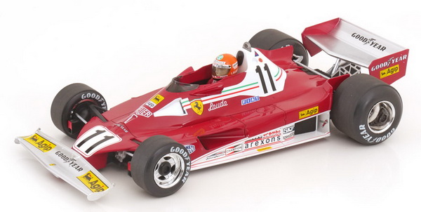 FERRARI 312 T2B #11 "Scuderia Ferrari" N.Lauda 2 место GP Monaco Чемпион мира 1977 MCG18624F Модель 1:18